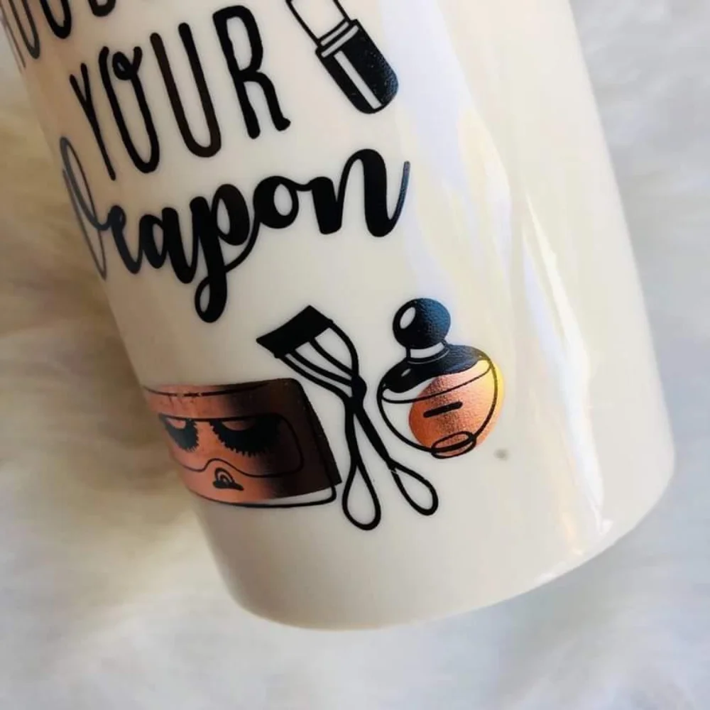 Choose Your Weapon Makeup Brush Holder
